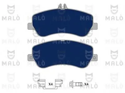 Комплект тормозных колодок, дисковый тормоз MALÒ купить