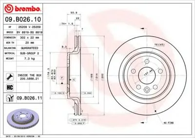 Тормозной диск COATED DISC LINE BREMBO купить
