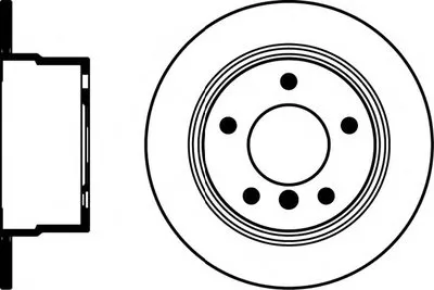 Тормозной диск PRO HELLA купить