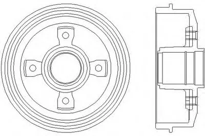 Тормозной барабан HELLA купить