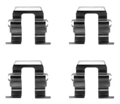 Комплектующие, колодки дискового тормоза HELLA купить