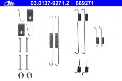 Комплектующие, тормозная колодка ATE купить