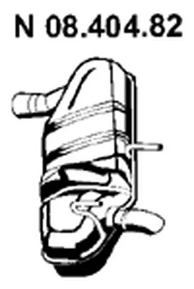 Глушитель выхлопных газов конечный EBERSPÄCHER купить