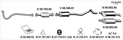 Система выпуска ОГ EBERSPÄCHER купить