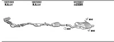 Система выпуска ОГ WALKER купить