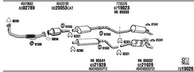 Система выпуска ОГ WALKER купить