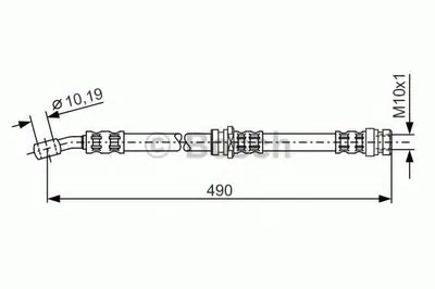 Тормозной шланг BOSCH купить