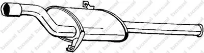 Глушитель выхлопных газов конечный BOSAL купить