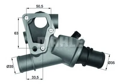 Термостат, охлаждающая жидкость BEHR купить