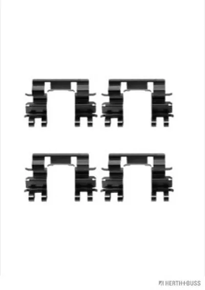 Комплектующие, колодки дискового тормоза HERTH+BUSS JAKOPARTS купить