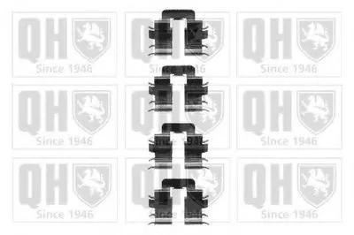 Комплектующие, тормозная колодка QUINTON HAZELL купить