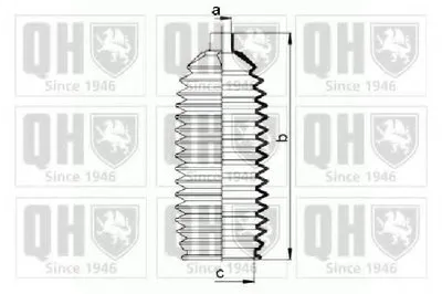 Комплект пылника, рулевое управление QUINTON HAZELL купить