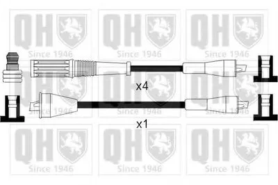 Комплект проводов зажигания CI QUINTON HAZELL купить
