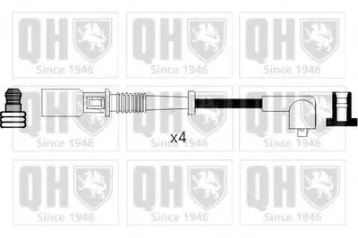 Комплект проводов зажигания CI QUINTON HAZELL купить