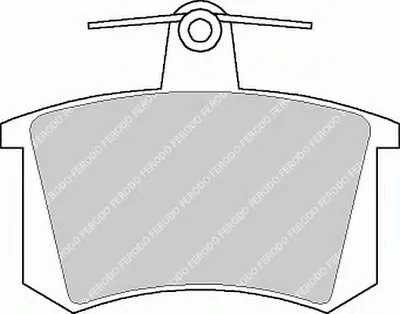 Комплект тормозных колодок, дисковый тормоз PREMIER FERODO купить