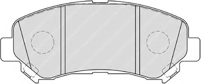 Комплект тормозных колодок, дисковый тормоз PREMIER FERODO купить
