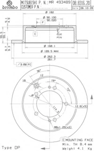 Тормозной диск AP купить