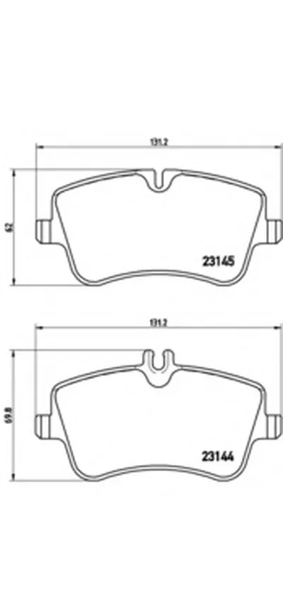 Комплект тормозных колодок, дисковый тормоз DIRECTIONAL BRAKE PADS BREMBO купить
