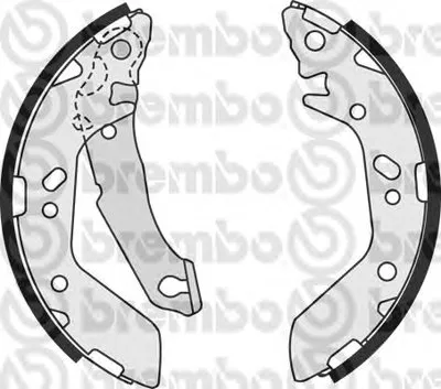 Комплект тормозных колодок BREMBO купить