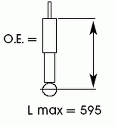 Амортизатор Excel-G KYB купить