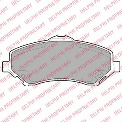 Комплект тормозных колодок, дисковый тормоз DELPHI купить