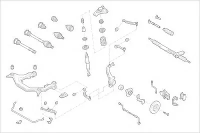 Подвеска колеса DELPHI купить