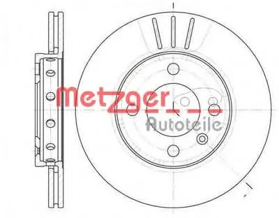 Тормозной диск REMSA METZGER купить