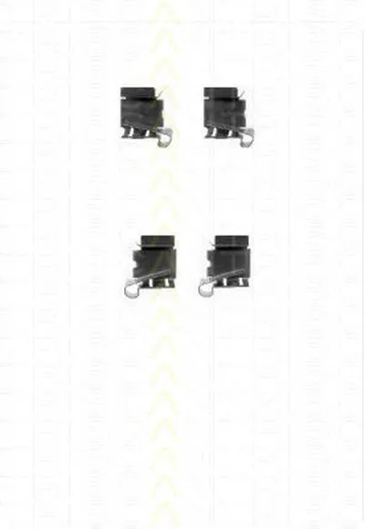 Комплектующие, колодки дискового тормоза TRISCAN купить