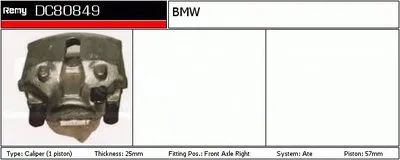 Тормозной суппорт Remanufactured REMY (Multiline) DELCO REMY купить