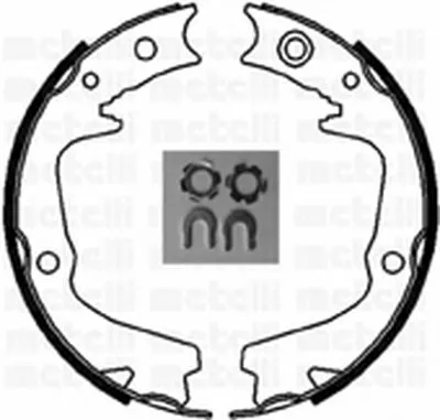 Комплект тормозных колодок, стояночная тормозная система METELLI купить