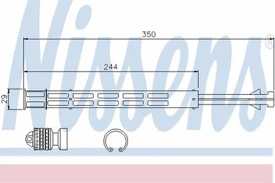 Осушитель, кондиционер NISSENS купить