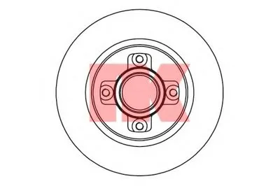 Тормозной диск NK купить