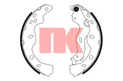Комплект тормозных колодок NK купить