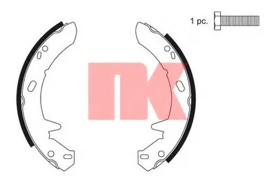 Комплект тормозных колодок; Комплект тормозных колодок, стояночная тормозная система NK купить