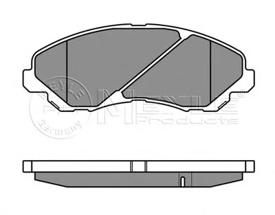 Комплект тормозных колодок, дисковый тормоз MEYLE купить