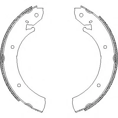 Комплект тормозных колодок REMSA купить