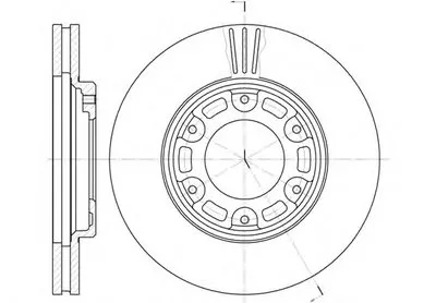 Тормозной диск REMSA купить