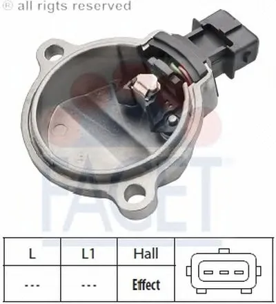 Датчик, положение распределительного вала