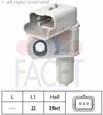 Датчик, положение распределительного вала FACET купить