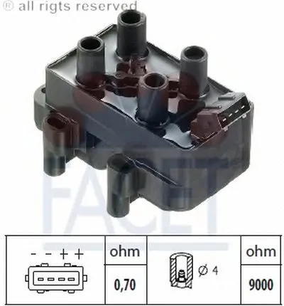 Катушка зажигания FACET купить