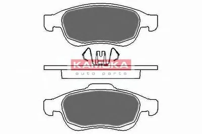 Комплект тормозных колодок, дисковый тормоз KAMOKA KAMOKA купить