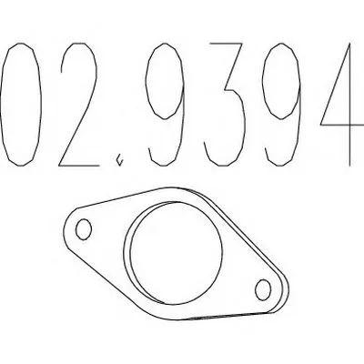 Прокладка, труба выхлопного газа MTS купить