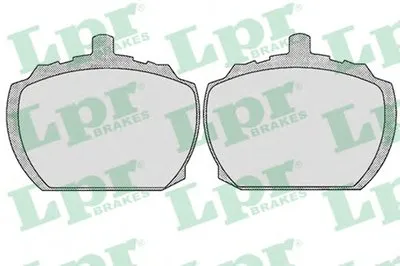 Комплект тормозных колодок, дисковый тормоз LPR купить