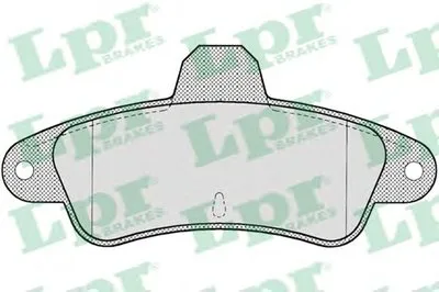 Комплект тормозных колодок, дисковый тормоз LPR купить