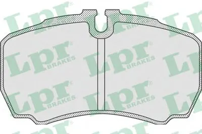 Комплект тормозных колодок, дисковый тормоз LPR купить