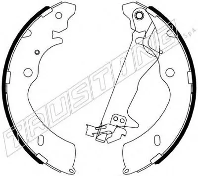 Комплект тормозных колодок TRUSTING купить