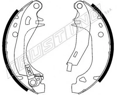 Комплект тормозных колодок TRUSTING купить