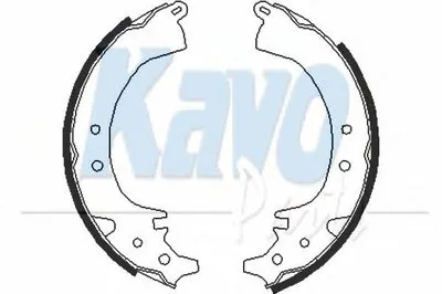 Комплект тормозных колодок MK KASHIYAMA KAVO PARTS купить