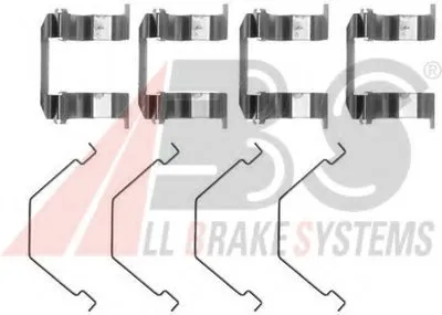 Комплектующие, колодки дискового тормоза A.B.S. купить
