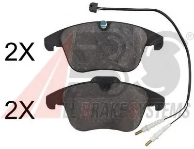 Комплект тормозных колодок, дисковый тормоз A.B.S. купить